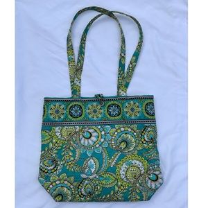 Vera Bradley Peacock Print Tote